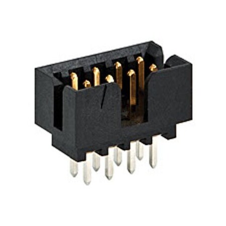 Molex Board Connector, 4 Contact(S), 2 Row(S), Male, Straight, 0.079 Inch Pitch, Solder Terminal,  878310442